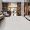 Micro Loop Indoor Rug White 5x7 Boho Geometric Neutral Area Rugs for Living Room Soft Luxury Modern Low and High Pile Durable Stain Resistant Non-Shedding Indoor Area Carpet 5 x 7