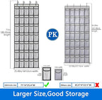 over the door shoe organizer,2025 upgraded,shoe organizer,35 Huge pockets,over door shoe organizer,Store size 13 shoes,shoe organizer,Strong material,hooks Suitable for various doors,White/black