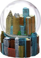 Detroit Snow Globe with Skyline 3.5 Inches