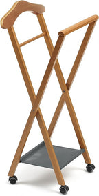 AR_IT- 119 NELSON folding bedroom valet, finishing cherry wood