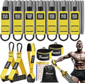 WOQQW Heavy Resistance Bands for Working Out, 350lbs/450lbs Exercise Bands with Handles, Workout Bands Set for Men, Fitness Weight Bands for Muscle Strength Training,Stretching,Slim,Home Gym Equipment