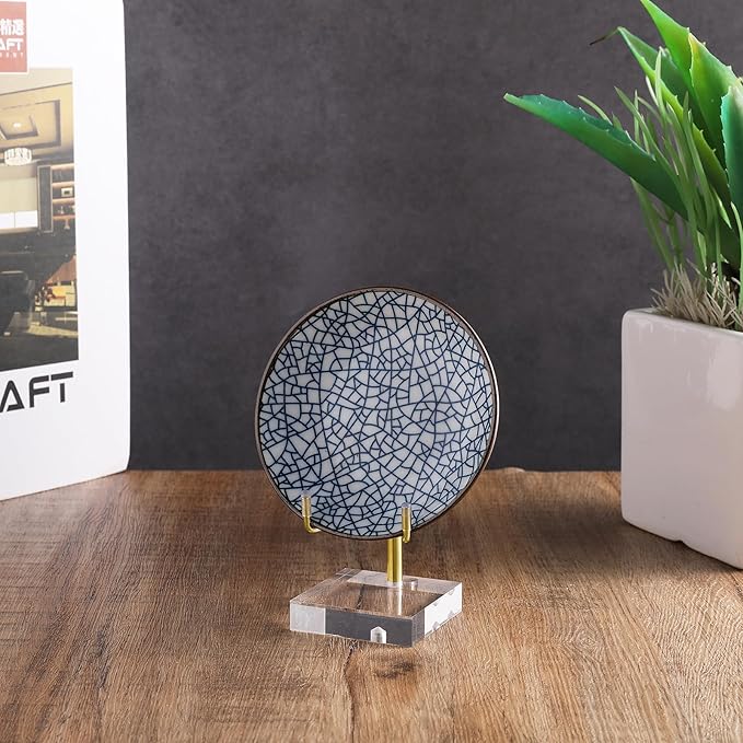 Picture Stand Small Easels For Display Plate Displaying Ornament Plaque Stands Base Art Holder Acrylic Frame Tabletop Shell Table Desk Pictures Sign Decorative Collection Print Adjustable Tile Plates