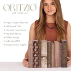 ORITZIO Red Faux Books Set of 9 - Hidden Storage Fake Books for Coffee Table Decor, Home Staging, Interior Design & Fashion Books