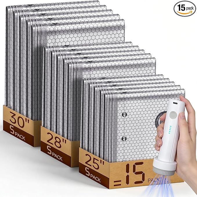 Space Saver Vacuum Storage Bags with Portable Electric Pump, Vacuum Seal Bags for Clothing Travel, Compression Bags for Travel & Home, Clothes, Blankets, Seasonal Storage, 15 Combo (5L/5M/5S)