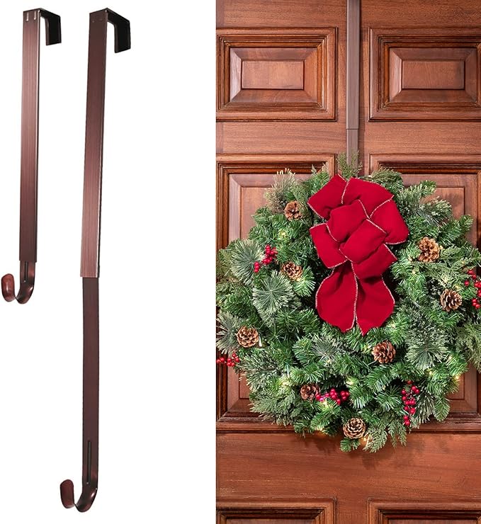 Haute Decor Adjustable Length Wreath Hanger - 20 Lb. Capacity