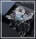 CoTa Global Puffin Snow Globe - Sparkly Water Globe Figurine with Sparkling Glitter, Collectible Novelty Ornament for Home Decor, for Birthdays, Christmas, and Valentine's Day - 65mm