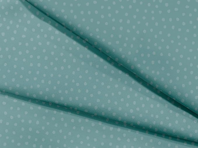 Teacher Created Resources Calming Blue Dots Creative Class Fabric for Classroom Bulletin Boards, Pillows, Curtains, and Crafts