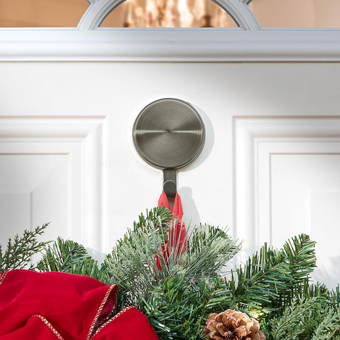 Haute Decor Attract Magnetic Hanger, 1 Pack - Strong Magnet Hook for Metal Doors and Surfaces