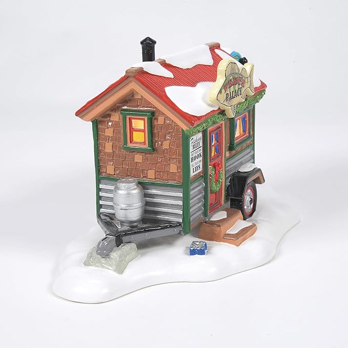 Department 56 Original Snow Village Perch Palace Lit Building, 4.53 Inch, Multicolor