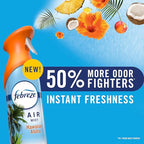Febreze Air Mist, Air Freshener Spray, Odor Fighting Room Spray, Deodorizer for Home Bathroom Kitchen Office Apartment Dorm Room Classroom, Kitchen Base Mix, 8.1oz, 3ct