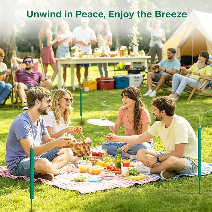 FIRIK Large Citronella Incense Sticks Outdoor, Thick Citronella Incense, Natural Lemongrass Incense Sticks for Home Pool Side Garden, Patio, Camping Trips, Porches, Courtyards, Farm, Backyard, 12 PCS