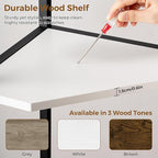 5 Tier Corner Wall Shelf Stand, 70" Metal Corner Shelves Bookshelf Display Shelf for Living Room Decor, Tall Plant Stand Multi Unit Organizer, Standing Shelf for Bedroom,Bathroom,Small Space (White)