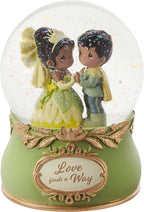 Precious Moments Love Finds A Way Princess and The Frog Musical Snow Globe