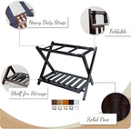 Casual Home Luggage Rack, Honey Oak