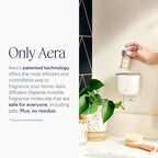 Aera Mini Home Fragrance Diffuser and Mini Moondance Scent Refill Bundle - for Rooms 100-500 Sq Ft - Alexa Compatible, Hypoallergenic, Family and Pet Safe, App Controlled