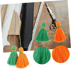 Homoyoyo 2pcs Boho Tassel Garland Decor Tassel Pendant Accessories for Home Decor