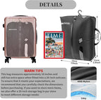 Vacuum Bags for Travel, Professional IP67 Reusable Vacuum Compression Bags for Travel Suitcases and Backpack, Durable Space Saver Bag (2 PACK, No Pump)