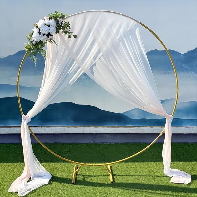 Wedding Arch Flowers, Rose Decorative Floral Swag for Lintel, 30Inch Artificial Greenery Eucalyptus Leaves Flower for Door Window Home Decoration