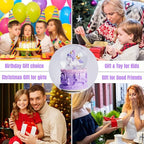 Unicorn Snow Globes,Kids Music Snowglobes with LED 7 Colors Lights,Automatic Snow Fall Effect,Home Decor for Children Room Essentials,Christmas or Birthday Gifts for 3-15 Year Old Girls