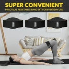Tribe Lifting Fabric Resistance Bands for Legs - Workout Bands Resistance Bands for Men and Women - Booty Bands for Working Out - Exercise Bands Resistance Bands Set - Elastic Bands for Exercise