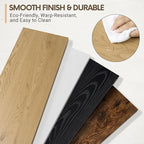 Vivelove 10" Deep Floating Shelves Over Toilet, 24" Wall Shelves for Bathroom Bedroom Kitchen Living Room Laundry Room, Modern Rustic Shelves for Home Decor, 24"x10.2"x1.5", Set of 2, Oak