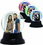 Neil Enterprises Inc. LED Light Up Mini Photo Snow Globe w/Black Base