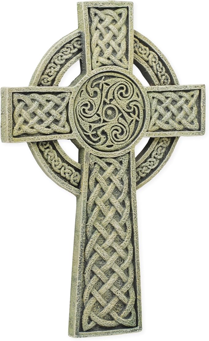Roman Celtic Irish Wall Cross 9 inch Joseph Studio by