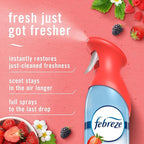 Febreze New & Improved Air Mist, Berry & Bramble Air Freshener, Home and Kitchen Essentials, Odor Fighting Room Spray (Pack of 6)