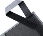 Zafit Hanging Bedside Caddy, Bedside Storage Organizer for Magazine, Phone, Remote control (4 Pockets-Grey)