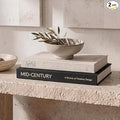 Aesthetic Decorative Books - Set of 2 Stylish Boxes Enhance Your Coffee Table, Bookshelf or Mantel Decor - Beautiful Fake/Faux Books for Modern Home Decoration, Photo Storage and as a Keepsake Box