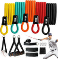 Baseball Resistance Arm Bands - Baseball Bands for Arm Strength, Durable Baseball Bands with Interchangeable Grips, Ideal for Baseball Training, Warm-Ups & Beginner Learning