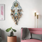 Wolf Dream Catchers,Large Dream Catcher for Bedroom Adult,Dreamcatcher for Wall Hangings,Teen Dorm Room Decor Festival Gift,Decor for Office, Room, Home (Wolf Dream Catchers)