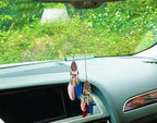 Dream Catcher for Cars,Handmade Small Rear View Mirror Hanging Decor,Boho car Accessories & Wall Ornament (Color)