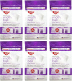 Enoz Moth-Tek Packets, Kills Clothes Moths and Carpet Beetles, Resealable Bag, Single Use Packets, Lavender Scent, 12 oz, Pack of 6