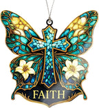 Butterfly Gifts for Women – Butterfly Suncatcher Inspirational Spiritual Gifts for Women 2026 for Christmas Mothes Day, Christian Gift Religious Gift Women Birthday Gifts, Valentines, Mothers Day