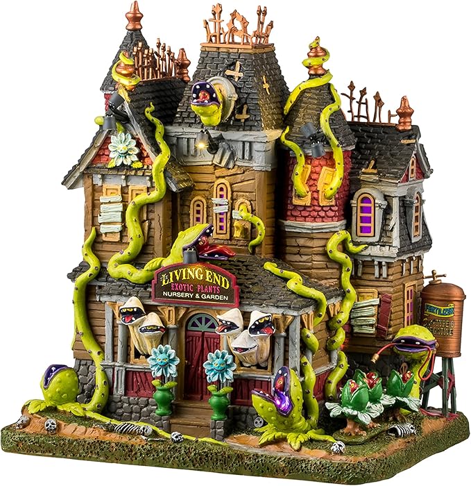 Lemax The Living End, Battery-Operated(4.5V), Lighted Buildings, #45207