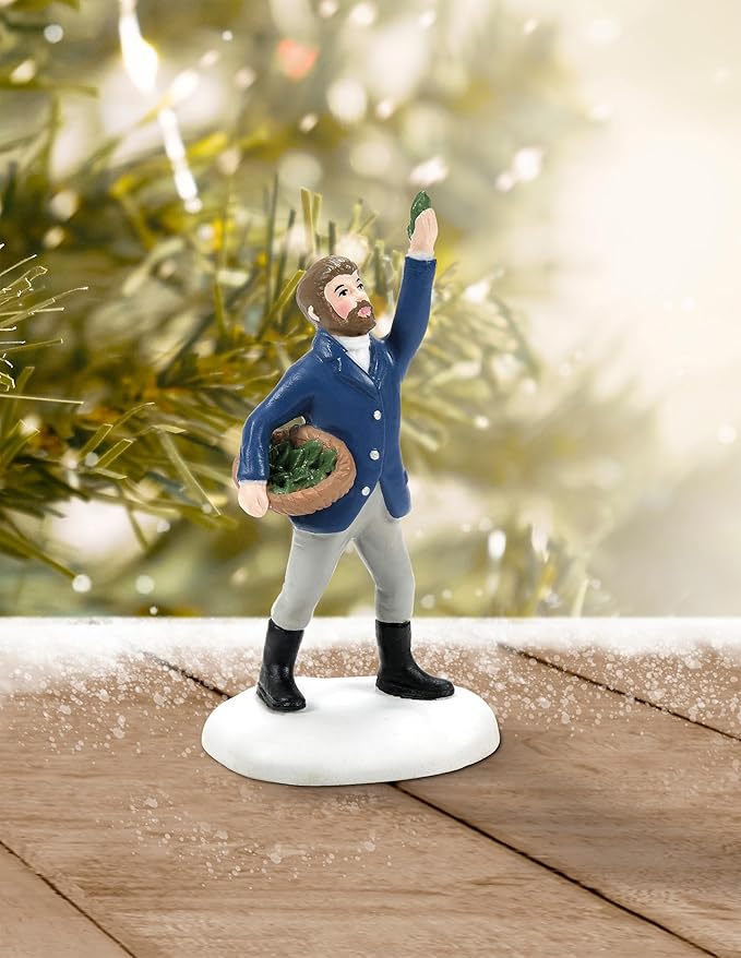 Department 56 Dickens Village Accessories Feeding Time for the Calf Figurine, 3 Inch, Multicolor