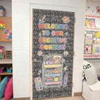 Hahafelt 1.3x39 ft Fabric Bulletin Board Roll Composition Notebook Bulletin Board Marble Non-Woven Reusable Waterproof Erasable Wrinkle Resistant Fabric Roll for Background Decor DIY Craft