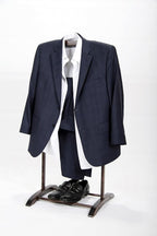 Deluxe Hardwood Clothes Valet Stand (Red Mahogany)