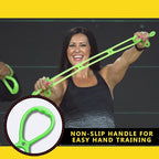 Walk at Home Workout Bands 7 Ring Adjustable Resistance Bands for Working Out Home Workout Walking Exercise Workout Bands Fitness Program Exercise Bands Stretch Bands for Recovery