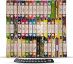 Satya Incense Sticks Variety Pack of 12 Randomly Selected Fragrances and Incense Stick Holder Bundle Total 180 Sticks