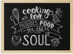 U Brands Chalkboard, 18" x 24" Inches, Light Birch Wood Frame (310U00-01)