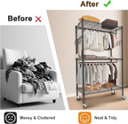 Whitmor Modern Industrial Wardrobe