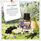 HIQILI Iris Sonnet Diffuser Oil, Elegant Floral Fruity Scent, Water Soluble for Car Air fresheners, Reed Diffuser, Relaxing & Cozy - 0.34 Fl Oz