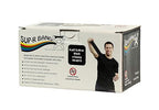 CanDo 10-6315 Sup-R Latex Free Exercise Band Roll, 6 yd Length, Black-X-Heavy