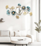 Large Wall Mirror,Modern Wall Mirrors Decorative,3DMetal Ginkgo Biloba Design - Perfect for Living Room, Bedroom, Bathroom, or Entryway Wall Decor