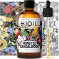 HIQILI Honeyed Sandalwood Diffuser Oil for Car Air fresheners, Ultrasonic or Reed Diffuser, Relaxing & Cozy, Hotel Scent - 3.38 Fl Oz