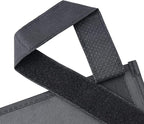 Zafit Hanging Bedside Caddy, Bedside Storage Organizer for Magazine, Phone, Remote control (5 Pockets-Black)