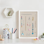 DAHAPYBOO Cork Board with Linen White 2Pack,Bulletin Board 17"x12" Hanging Corkboards for Office Home School Message Board or Vision Board Decoration.