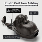 Cigar Ashtrays, Monkey Ashtrays for Smokers,Ashtrays for Patio Indoor Home Decor Garden Cast Iron,Cigar accessories for Men,Cigar Gifts for Men Unique